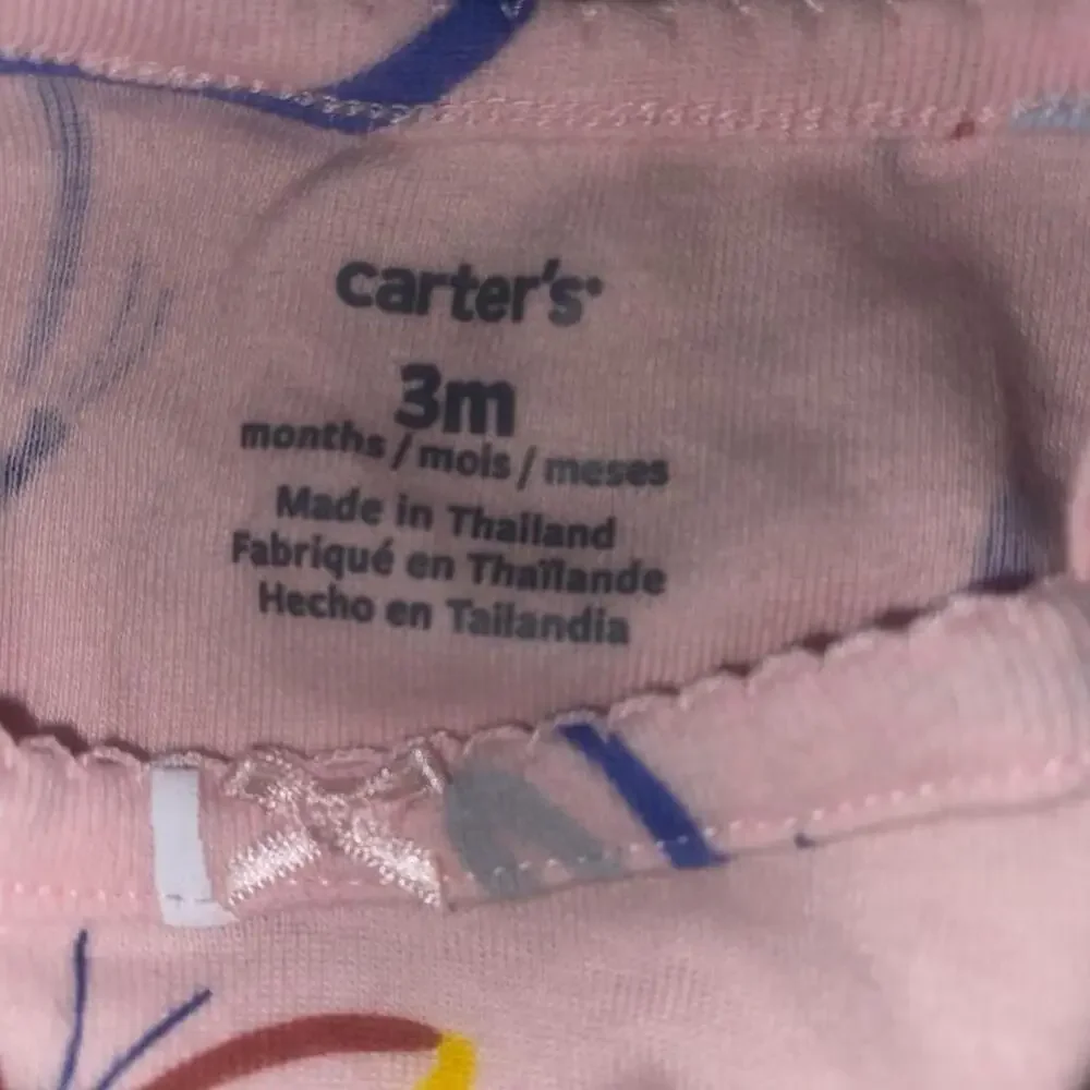 ⭐️3/$20 Baby Girl Carter's Pink Butterfly Onesie 3M